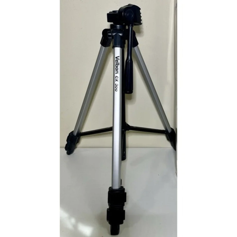 Brand New Velbon CX-300 Lightweight Alum.‎ 35MM Camera/Video Adjustable Tripod